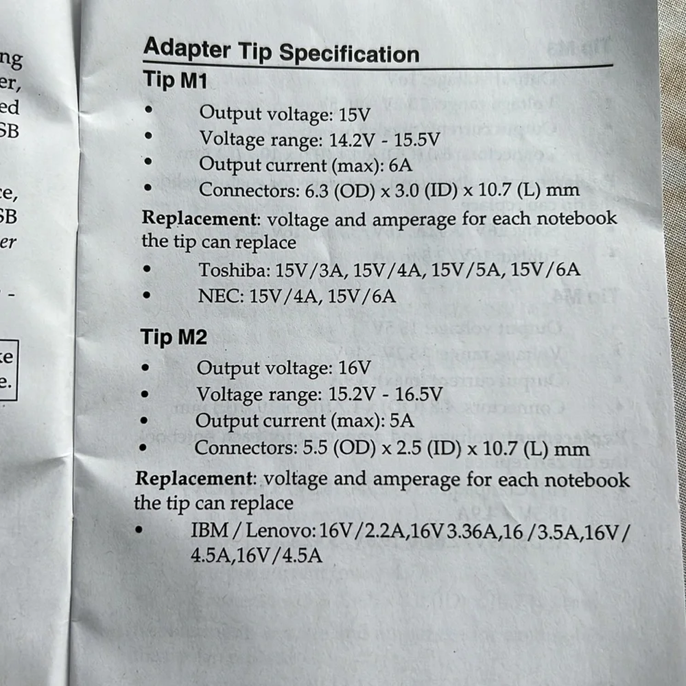 Universal AC/Duel usb power adapter